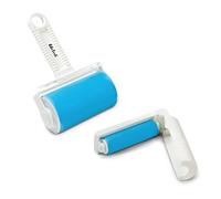 iLifeTech - Rodillo Quitapelusas Reutilizable Sin Recambios - Rodillo Quitapelos Lavable - Set de 2 Cepillos Quita Pelusa Adherente Para Quitar Pelos de Perro y Gato - Mediano y Pequeño