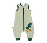 ililmmoe Saco de Dormir Unisex con pies para bebé, Saco de Dormir de algodón para Caminar, Manta Tog1.5, Dinosaurio/S