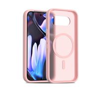 ILING Funda para Google Pixel 9a con Magsafe, Ultrafina Carcasa Resistente A Golpes, Agradable Buen Toque Cubierta Protectora Antihuellas Translúcida