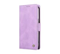 ILING Funda para OPPO A5M / OPPO A5 5G/4G, Carcasa Billetera de Cuero PU con Bloqueo RFID/Soporte/Ranura para Tarjeta/Magnético. Ultradelgado Antigolpes Flip Cubierta (Púrpura)