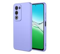 ILING Funda para OPPO A5M / OPPO A5 5G/4G, Diseño de Suave Silicona Líquida en Color Sólido Simple Carcasa Protectora Ultradelgado Mate TPU Bumper Antigolpes Cubierta (Púrpura)