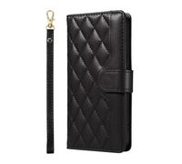ILING Funda para Xiaomi Redmi 15C 4G, Carcasa Billetera de Cuero PU con Bloqueo RFID, Soporte Plegable, Ranura para Tarjeta, Elegante Lujosa Mujer Antigolpes Cubierta (Negro)