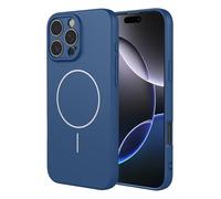 ILING Funda para Xiaomi Redmi 15C 4G, Compatible con Carga Magnética, Ultradelgado Suave Silicona Líquida en Color Sólido Simple Carcasa Mate TPU Antigolpes Cubierta (Azul)