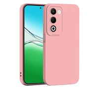 ILING Líquida Silicona Funda para OPPO A5M / OPPO A5 5G/4G, Ultradelgado Color Sólido Simple Elegante Carcasa, Suave TPU Bumper Mate Antigolpes Cubierta Estuche (Rosa)