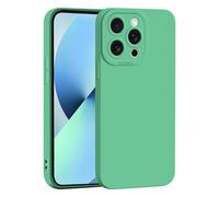 ILING Líquida Silicona Funda para Xiaomi Redmi 15C 4G, Ultradelgado Color Sólido Simple Elegante Carcasa, Suave TPU Bumper Mate Antigolpes Cubierta Estuche (Verde)