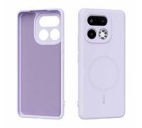 ILING Magnética Funda para Realme 16 Pro+ Plus 5G, Protección Lente Cámara con Ultra Slim Silicona Líquida Tacto Suave y Sedoso Antigolpes Carcasa Cubierta, Púrpura