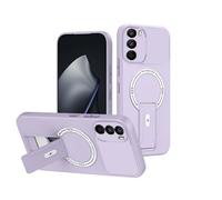 ILING Magnética Funda para Realme C75 4G/14x 5G/P3x 5G/C75X 5G de Invisible Soporte Ajustable, Protección Completa Lente Cámara con Tacto Suave y Sedoso Antigolpes Carcasa Cubierta, Púrpura