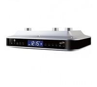 iLive - Radio FM Bluetooth inalámbrica para Debajo del Armario, 22,86 x 7,32 x 2,44 Pulgadas, Incluye Accesorios de Montaje (IKB318S)