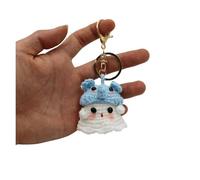 ILJXPOZB Adorno De Muñeca Fantasma De Bruja De Punto Hecho A Mano: Bonito Llavero De Fantasma De Calabaza For Halloween, Decoración del Hogar, (B2)