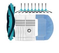 ILJXPOZB Compatible con Cecotec Conga 2499 Ultra Home Titanium Advanced/Atvel SmartGyro R80, Cepillo Lateral Principal, Filtro De Mopa, Bolsa For Polvo, Accesorio(Set 2)