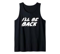 I'Ll Be Back | Cita de película de ficción de 1980 Camiseta sin Mangas