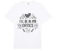 I'Ll Be In My Office Baking Shirt Baking Food Bakery Comfort Colors Adult Heavyweight T-Shirt