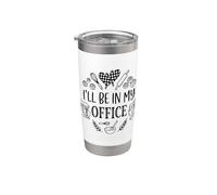 I'll Be In My Office Baking Shirt Baking Food Bakery Vaso térmico de acero inoxidable de doble pared