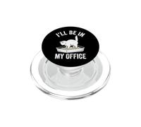 I'Ll Be In My Office - Divertido dueño de Gato Lindo Gatito Amante Gatos PopSockets PopGrip para MagSafe