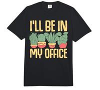 I'Ll Be In My Office Funny Pun Jardinería Plantas Amante Comfort Colors Adult Heavyweight T-Shirt