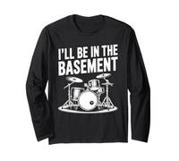 I'll Be in the Basement Drummer Design Manga Larga