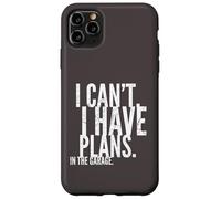 I'Ll Be in The Garage Mechanic Dad Joke Handyman Grandpa Carcasa para iPhone 11 Pro MAX