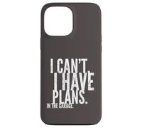 I'Ll Be in The Garage Mechanic Dad Joke Handyman Grandpa Carcasa para iPhone 13 Pro MAX