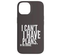 I'Ll Be in The Garage Mechanic Dad Joke Handyman Grandpa Carcasa para iPhone 14
