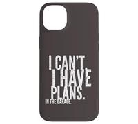 I'Ll Be in The Garage Mechanic Dad Joke Handyman Grandpa Carcasa para iPhone 14 Plus
