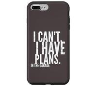 I'Ll Be in The Garage Mechanic Dad Joke Handyman Grandpa Carcasa para iPhone 7 Plus/8 Plus