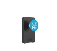 I'll Be On The Boat Velero Yate Capitán Canotaje Diversión PopSockets PopWallet para MagSafe