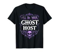 I'Ll Be Your Ghost Host Gothic Haunted House Halloween Vibe Camiseta