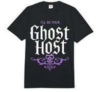 I'Ll Be Your Ghost Host Haunted Mansion Funny Halloween Comfort Colors Adult Heavyweight T-Shirt