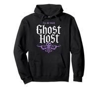 I'Ll Be Your Ghost Host Haunted Mansion Funny Halloween Sudadera con Capucha