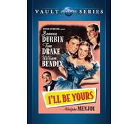 I'll Be Yours (DVD) Adolphe Menjou Tom Drake Deanna Durbin (Importación USA)