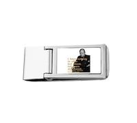 Ill - Cartera de bolsillo con clip de acero inoxidable para el primer ministro británico