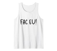 I'Ll Do It Funny Rumano Frase lingüística Humor Camiseta sin Mangas