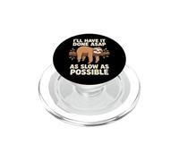 I'Ll Have It Done ASAP As Slow As Possible Procrastinador PopSockets PopGrip para MagSafe