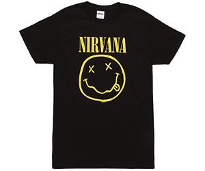 Ill Rock Merch Nirvana Smile Camiseta