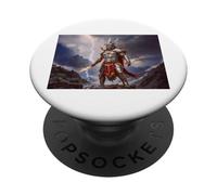 Illapa Inca mitología Trueno Dios y Guerrero tormenta PopSockets PopGrip Adhesivo