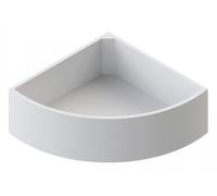 Illbruck Poresta Soporte de bañera compacta para el metro 150x150cm, sin estante, 17054305