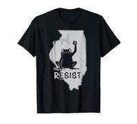 Illinois se resiste a la protesta de la Rana No Kings Day Camiseta