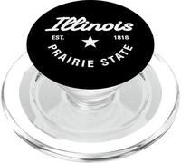 Illinois - The Prairie State - Throwback Design - Classic PopSockets PopGrip para MagSafe