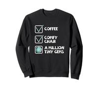 illion Tiny Gems Pintura de Diamantes DIY Craft Humor Sudadera