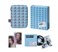 ILLIT - ILLIT - 1st Single Album [NOT CUTE ANYMORE] (ILLIT x Ashley Williams Pouch / I HEART ME ver.) Outbox + Key Ring Chain + Mini CD-R + Photocard + Gift