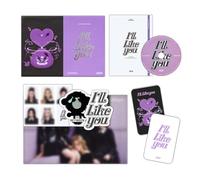 ILLIT - ILLIT - 2nd Mini Album [I'LL LIKE YOU] (BETWEEN ver.) Out Box + Photo Book + CD-R + Photo Card + Sticker + Poster