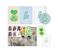 ILLIT - ILLIT - 2nd Mini Album [I'LL LIKE YOU] (WITH ver.) Out Box + Photo Book + CD-R + Photo Card + Sticker + Poster