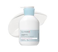 ILLIYOON Ceramide Ato Lotion 528ml, Fortalecer y restaurar la barrera cutánea con Ceramida de Soja para Pieles Secas y Sensibles, Hidratante suave para Niños y Adultos, Vegano, Sin perfume