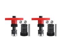 Illkjasfc 2 Juegos De Engranajes Eje Integrado para Extrusoras DDG Cw1 Cw2 Que Proporcionan Velocidades Más Rápidas Y Resistencia Desgaste Engranaje Extrusión Estabilidad