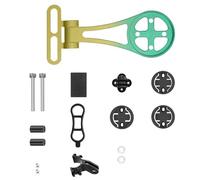 Illkjasfc 2. Soporte para Velocímetro De Ciclismo Sin Herramientas Soporte Ligero Giratorio Todos Los Manillares Soportes Universales para Velocímetros De Bicicleta