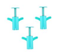 Illkjasfc 3 Piezas Ex Herramienta De Modelado Prensado Señuelos Fácil Usar Cebos Pesca Prensa Señuelos Shaper Equipo Aire Libre Prensa Shaper Portátil Ex Fabricante Prensado Fácil Usar Accesorios