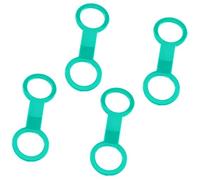 Illkjasfc 4 correas de silicona para esnórquel, clip universal, soporte para tubo de buceo, accesorio de buceo, soporte de tubo de buceo, clip de retención