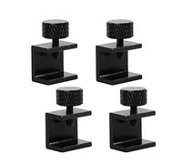 Illkjasfc 4 unids/set 3D Pritner cama climatizada clip ajustable heatbed abrazaderas clips aluminio aleación semillero plataforma retenedor