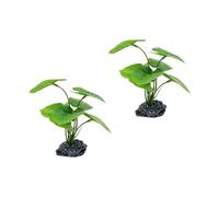 Illkjasfc Acuarios Artesanías Hojas Artificiales Decoraciones De Plantas Suministros para Tanques Peces Decoraciones Arte Marino Adornos para Tanques Peces