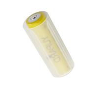 Illkjasfc Adaptador de batería 18650 a 26650 Convierte la batería 18650 en linternas 26650. Tubo adaptador ABS